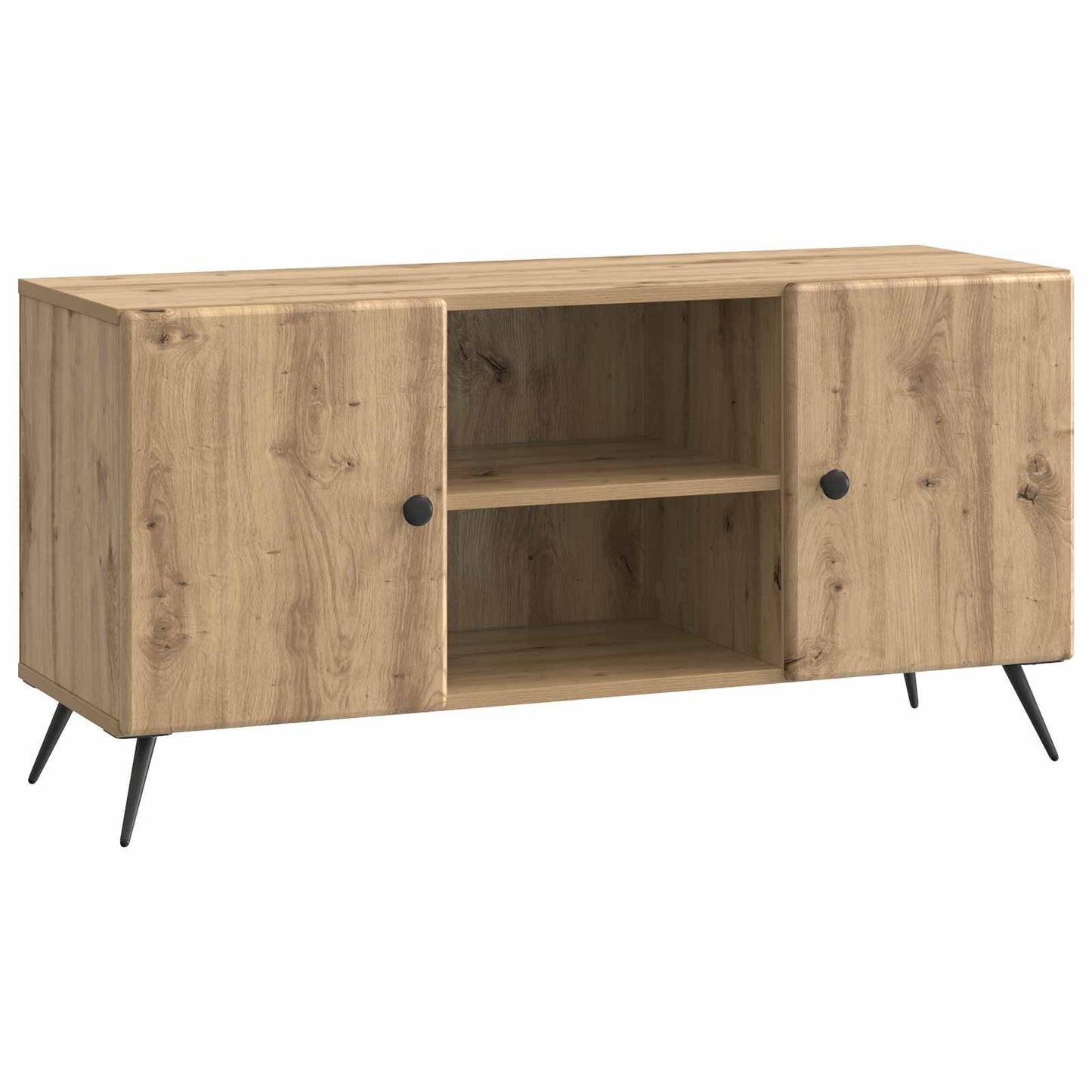 Televizní Skříň 102 X 34,5 X 50 Cm Dub Artisan Kompozitní Dřevo