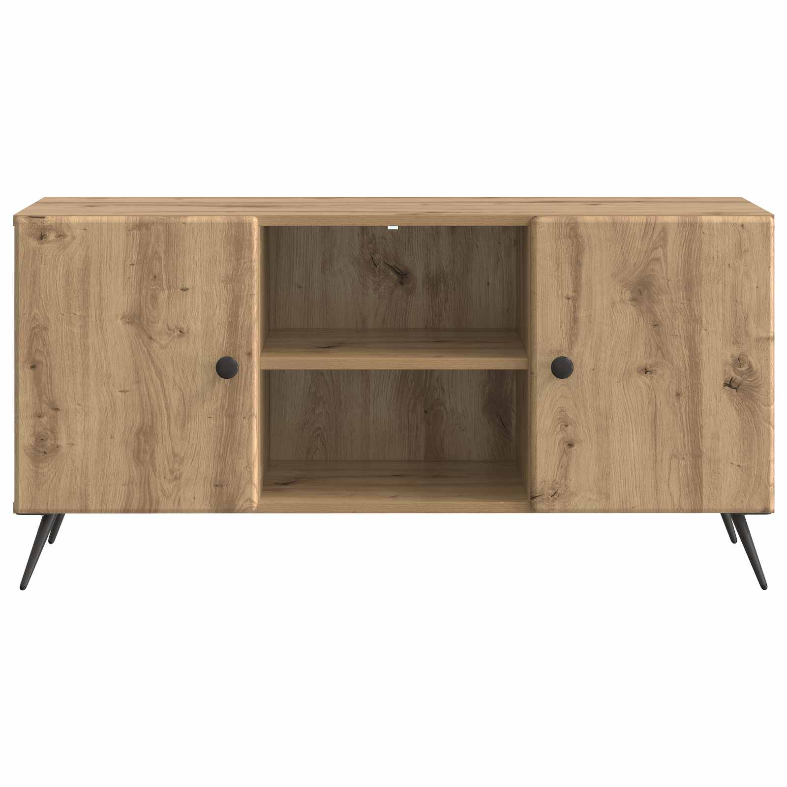Televizní Skříň 102 X 34,5 X 50 Cm Dub Artisan Kompozitní Dřevo