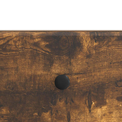 Televizní Skříň Kouřový Dub 147 X 34,5 X 30 Cm Kompozitní Dřevo
