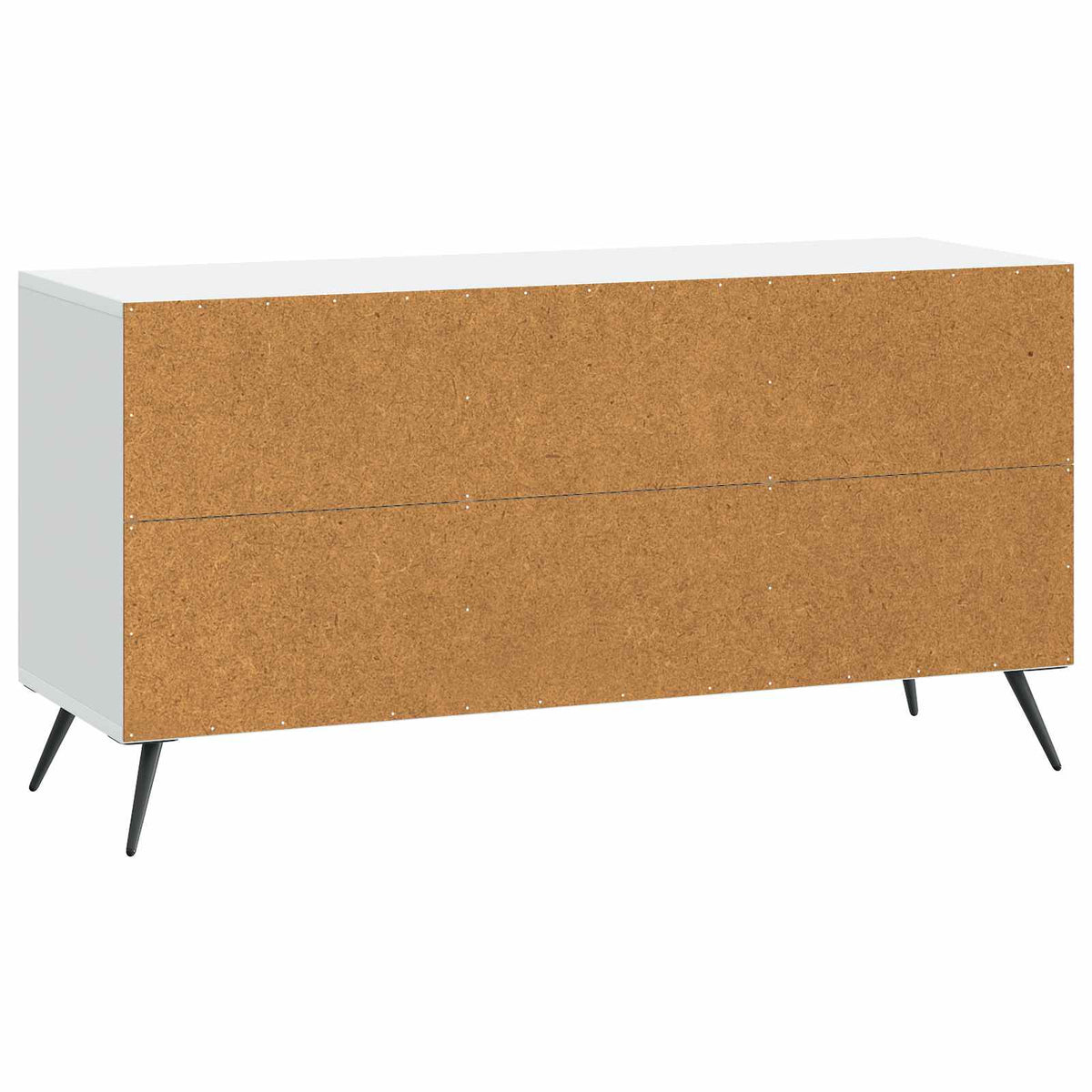 Televizní Skříň Bílá 99 X 34,5 X 50 Cm Kompozitní Dřevo