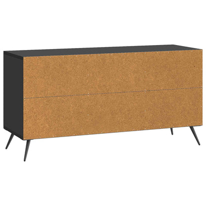 Televizní Skříň Černá 99 X 34,5 X 50 Cm Kompozitní Dřevo