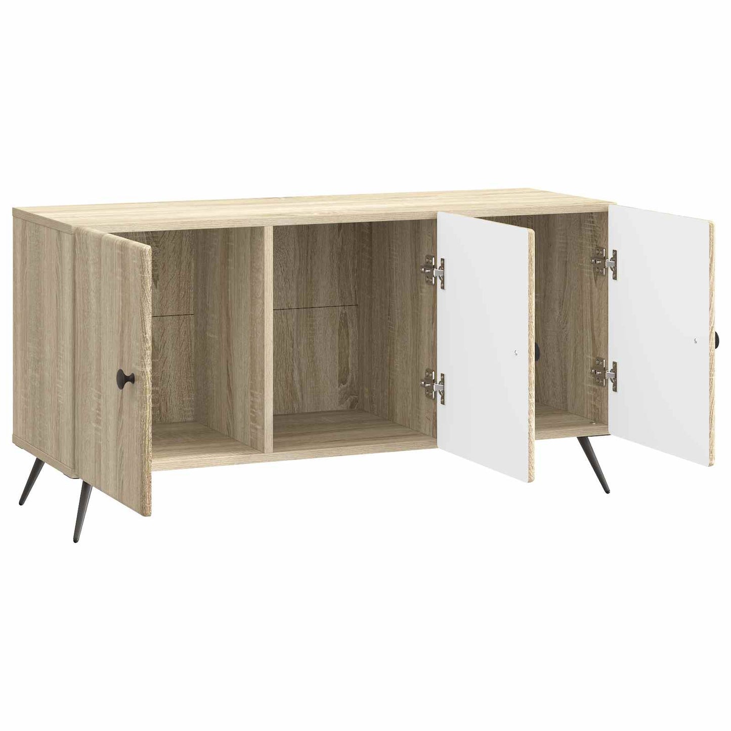 Televizní Skříň Dub Sonoma 99 X 34,5 X 50 Cm Kompozitní Dřevo