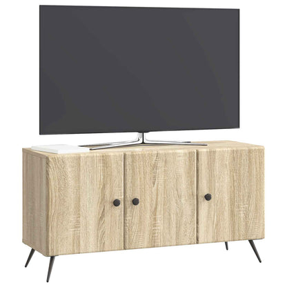 Televizní Skříň Dub Sonoma 99 X 34,5 X 50 Cm Kompozitní Dřevo