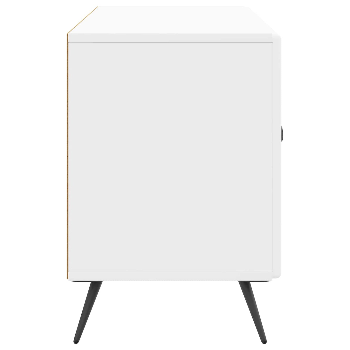 Televizní Skříň Bílá S Vysokým Leskem 99 X 34,5 X 50 Cm