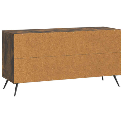 Televizní Skříň Kouřový Dub 99 X 34,5 X 50 Cm Kompozitní Dřevo