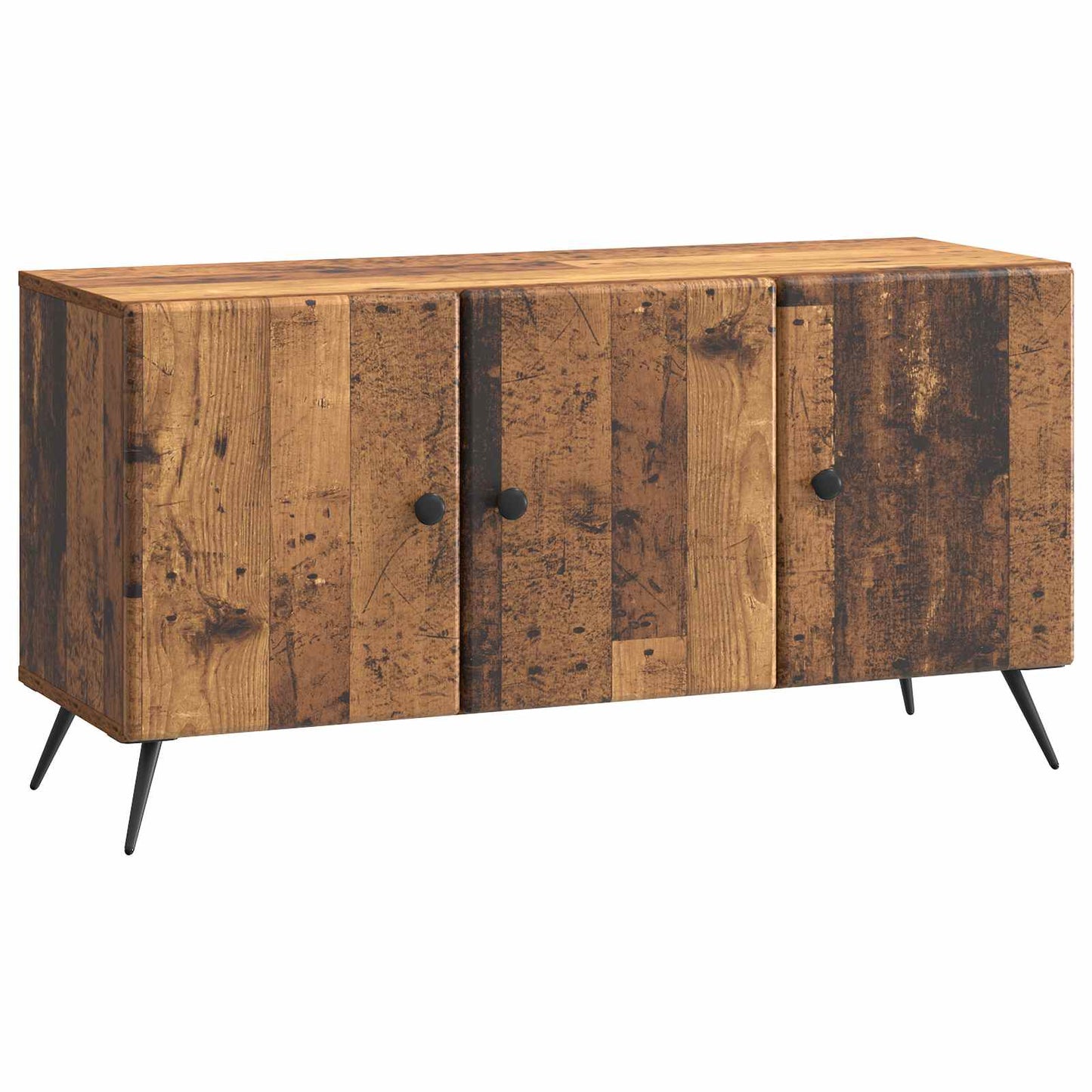 Televizní Skříň Staré Dřevo 99 X 34,5 X 50 Cm Kompozitní Dřevo