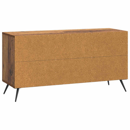 Televizní Skříň Staré Dřevo 99 X 34,5 X 50 Cm Kompozitní Dřevo