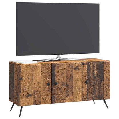Televizní Skříň Staré Dřevo 99 X 34,5 X 50 Cm Kompozitní Dřevo