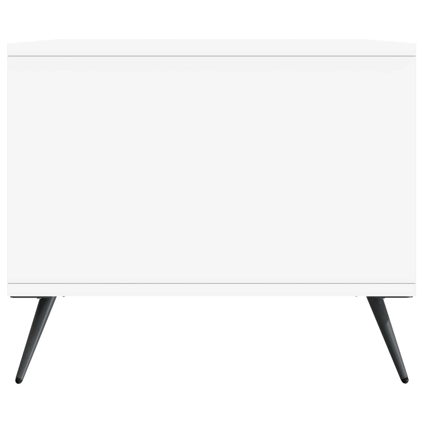 Konferenční Stolek Bílá 90 X 50 X 40 Cm Kompozitní Dřevo