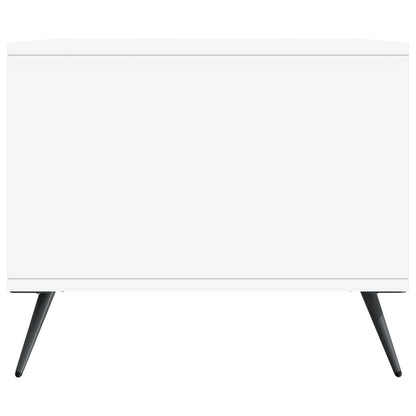 Konferenční Stolek Bílá 90 X 50 X 40 Cm Kompozitní Dřevo