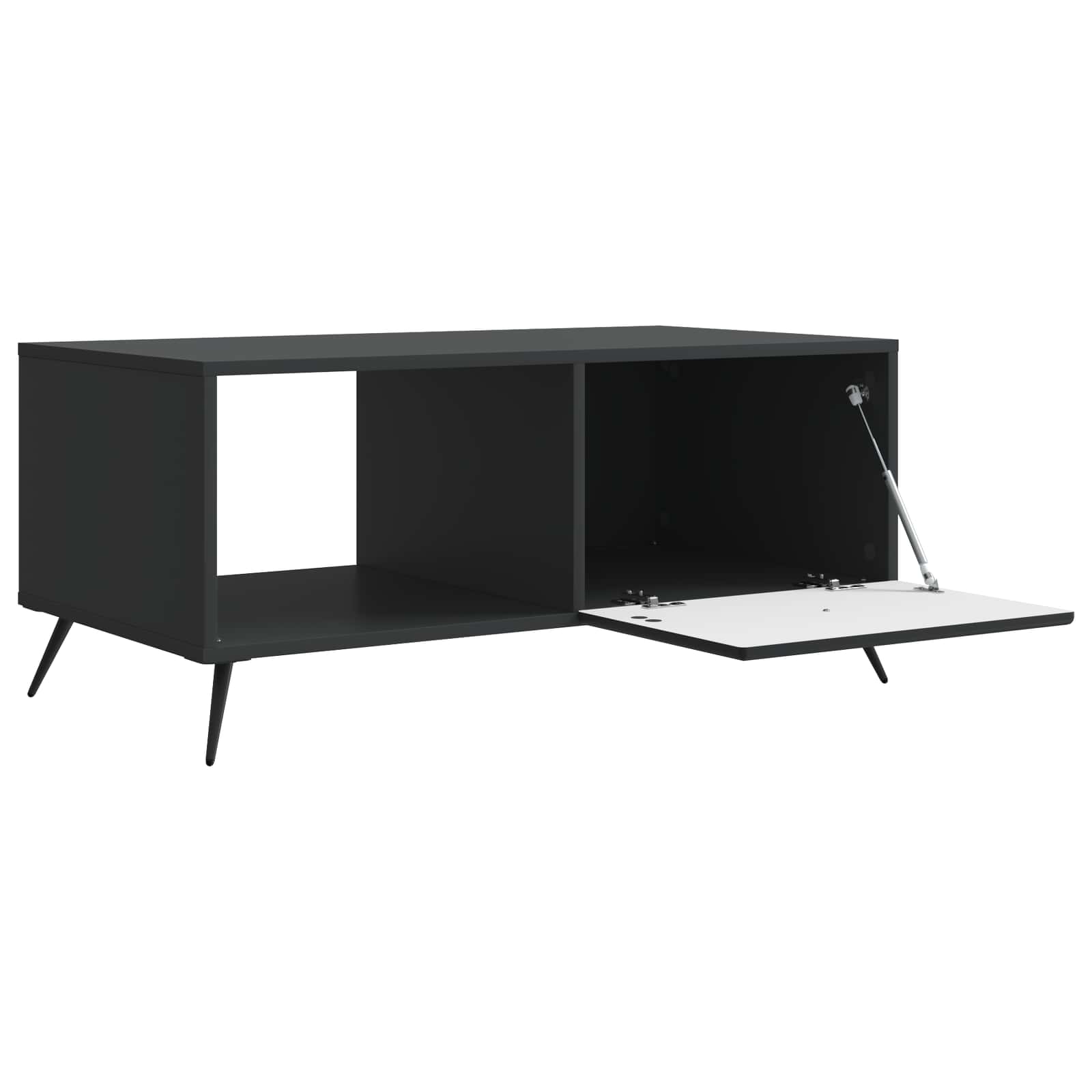 Konferenční Stolek Černá 90 X 50 X 40 Cm Kompozitní Dřevo