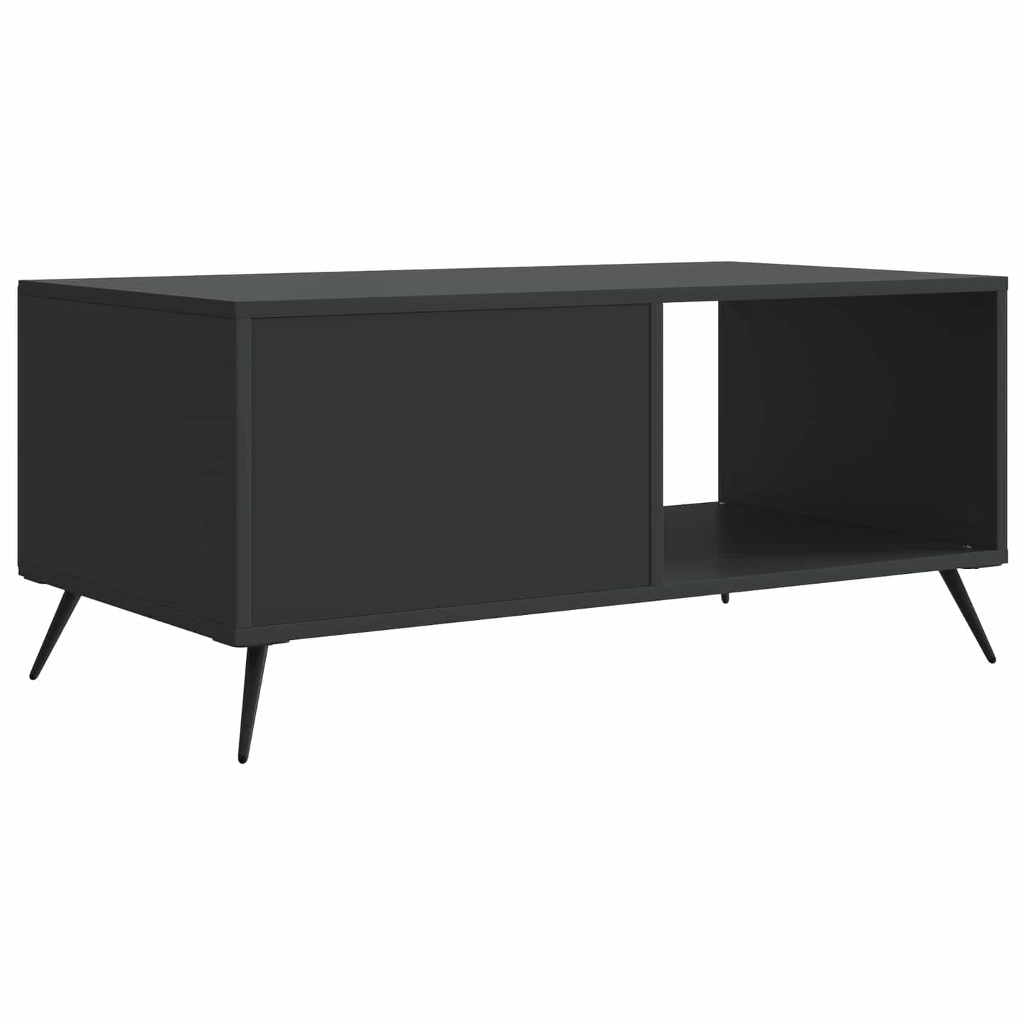 Konferenční Stolek Černá 90 X 50 X 40 Cm Kompozitní Dřevo