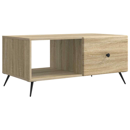 Konferenční Stolek Dub Sonoma 90 X 50 X 40 Cm Kompozitní Dřevo