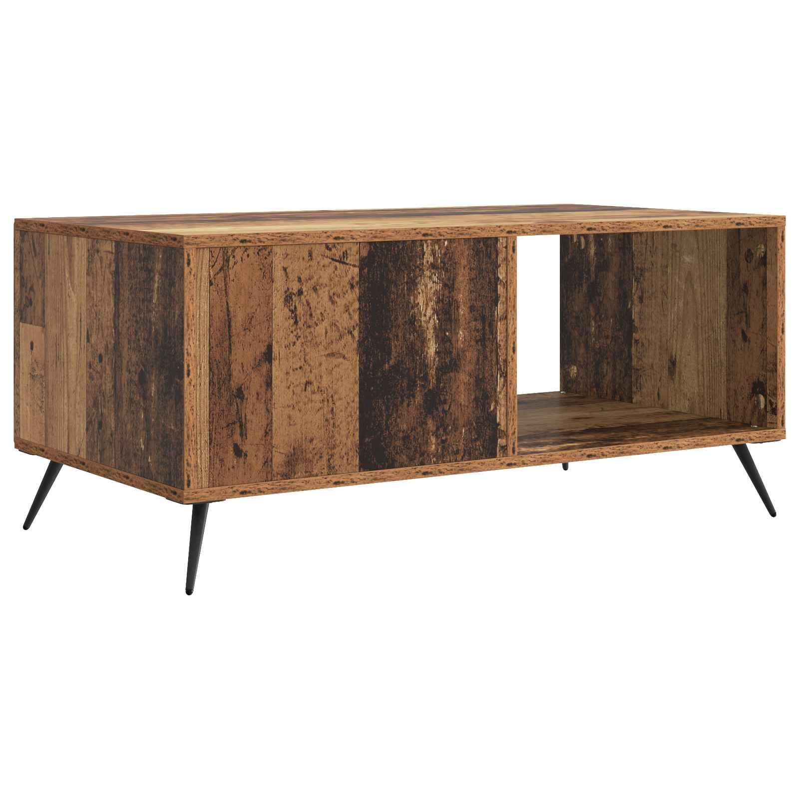 Konferenční Stolek Staré Dřevo 90 X 50 X 40 Cm Kompozitní Dřevo