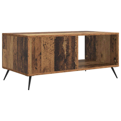 Konferenční Stolek Staré Dřevo 90 X 50 X 40 Cm Kompozitní Dřevo
