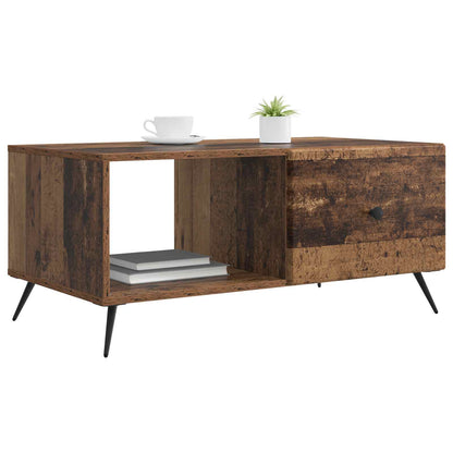 Konferenční Stolek Staré Dřevo 90 X 50 X 40 Cm Kompozitní Dřevo