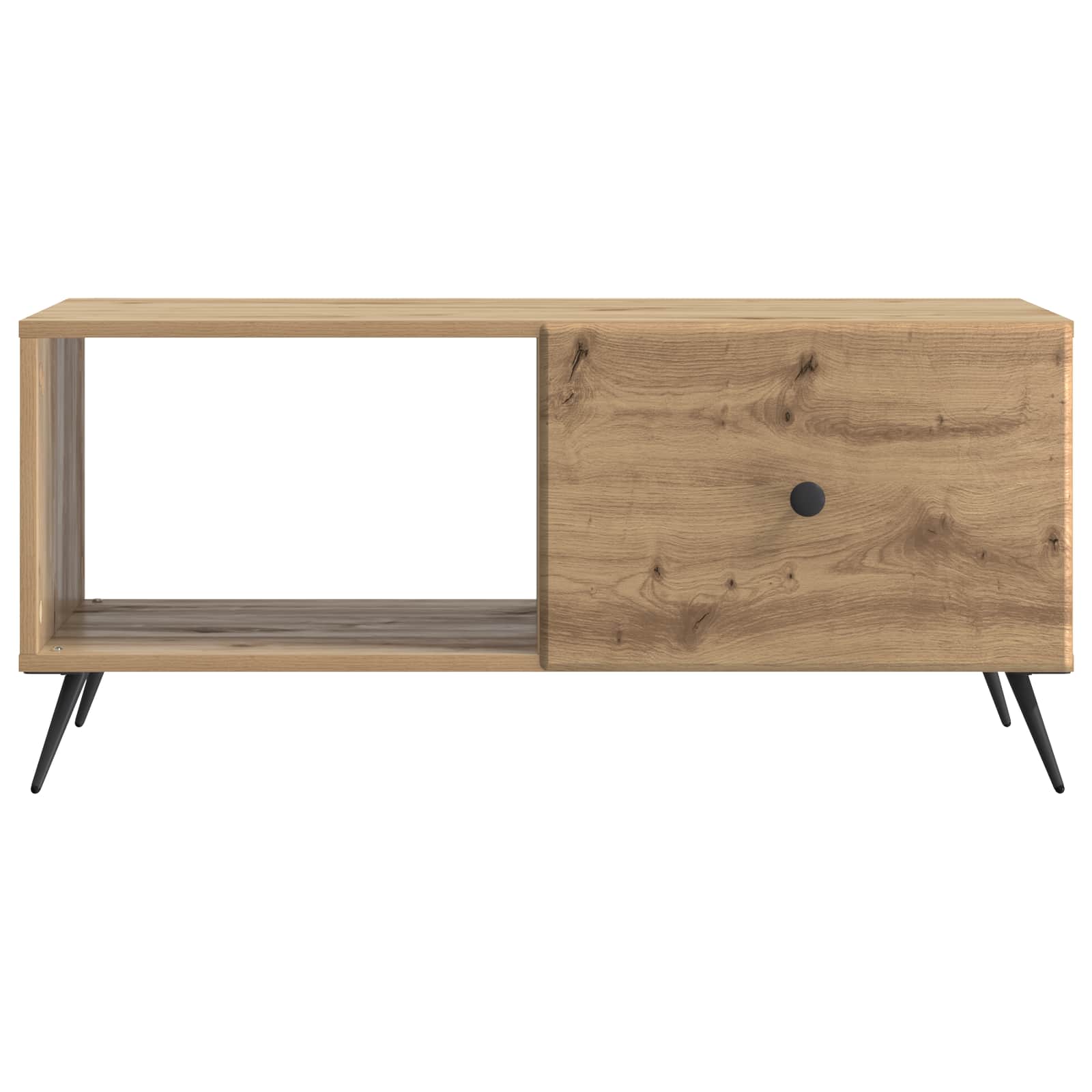 Konferenční Stolek Dub Artisan 90 X 50 X 40 Cm Kompozitní Dřevo