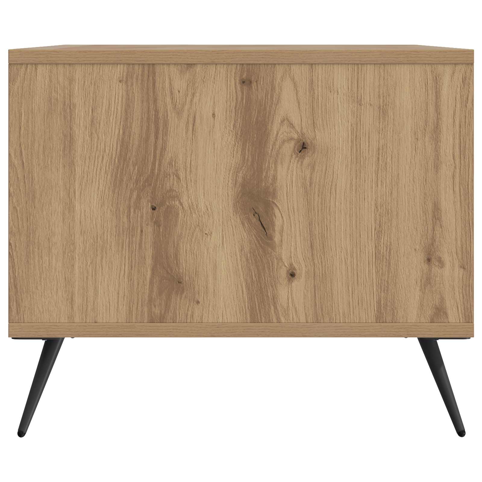 Konferenční Stolek Dub Artisan 90 X 50 X 40 Cm Kompozitní Dřevo