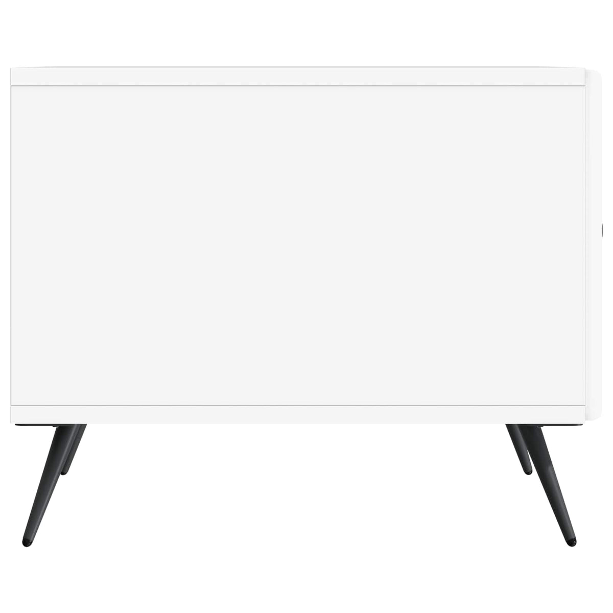 Konferenční Stolek Bílá 49 X 50 X 40 Cm Kompozitní Dřevo