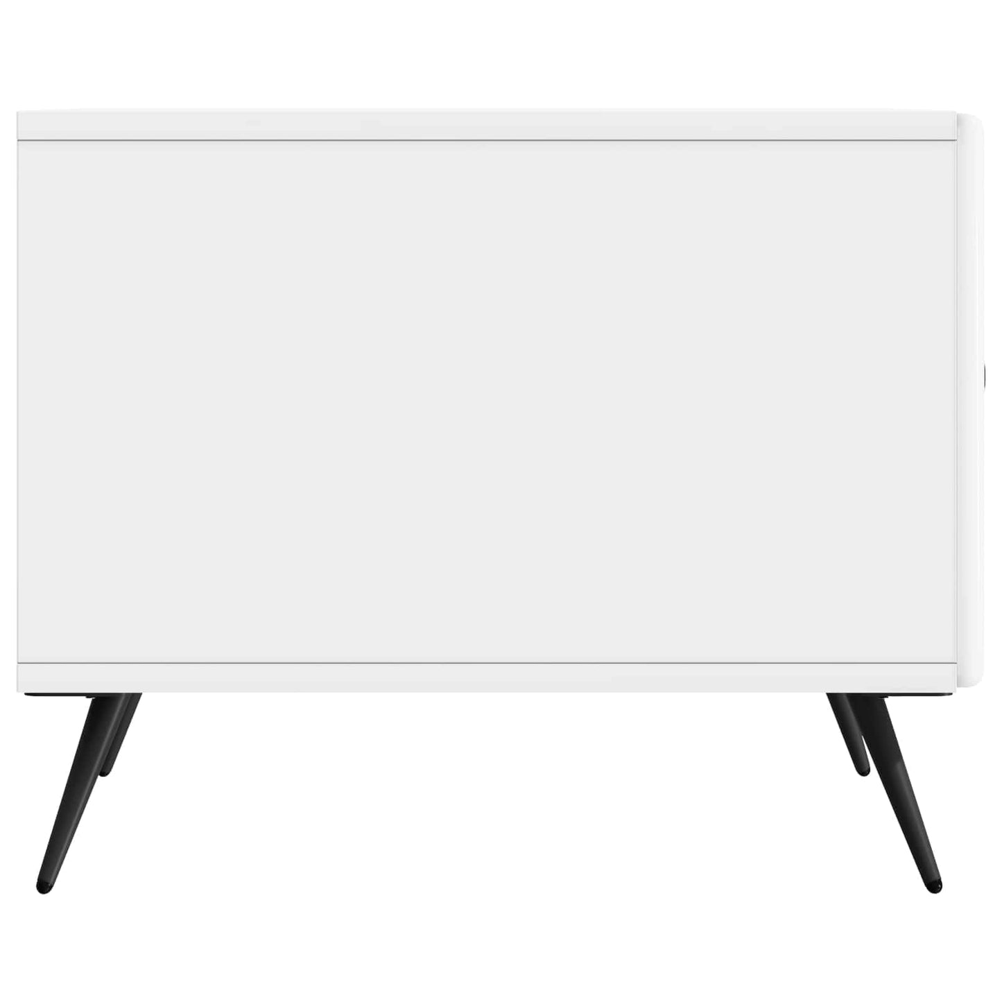 Konferenční Stolek Bílá S Vysokým Leskem 49 X 50 X 40 Cm