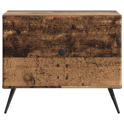 Konferenční Stolek Staré Dřevo 49 X 50 X 40 Cm Kompozitní Dřevo
