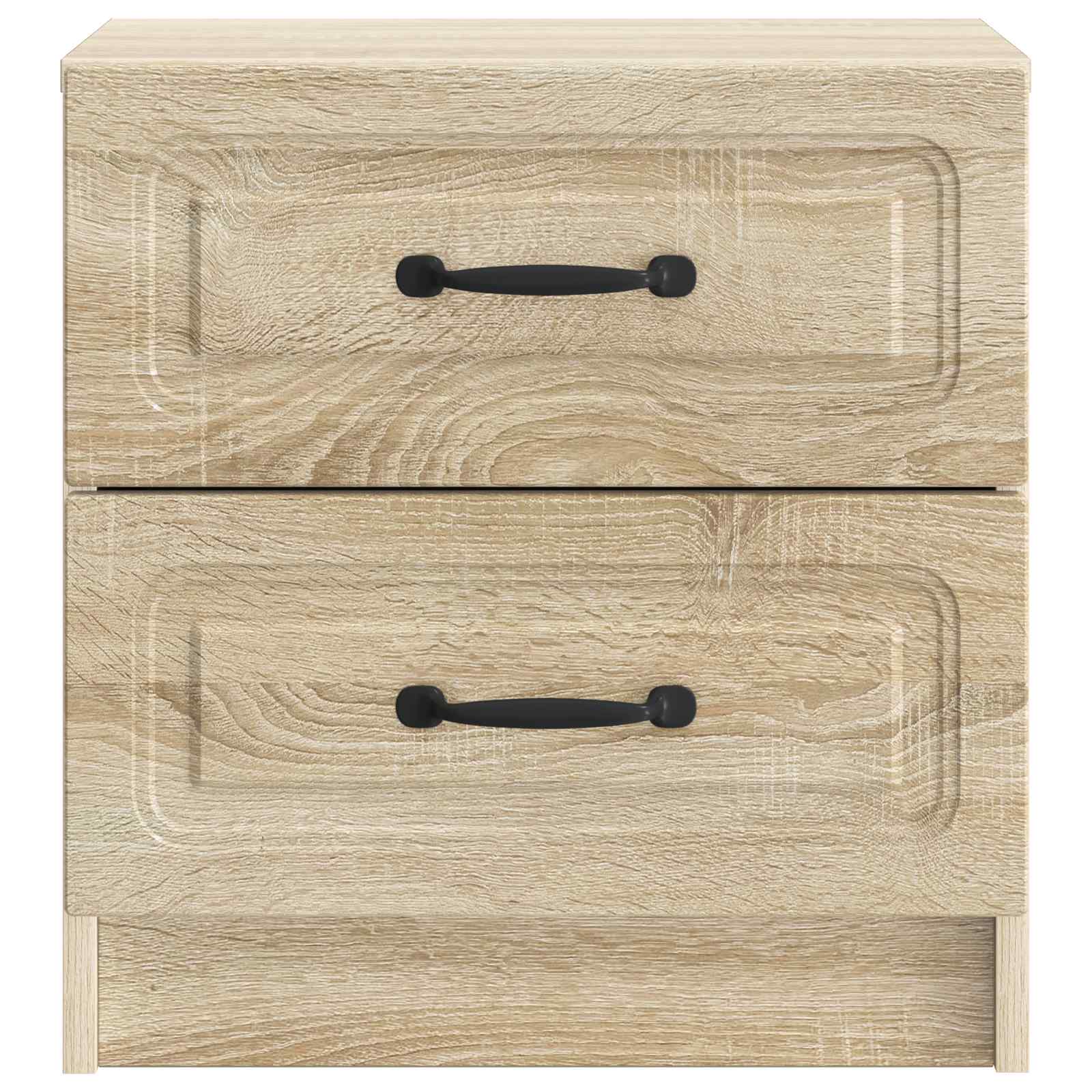 Noční Skříňka Se Zásuvkou 2 Pcs Dub Sonoma 43 X 34,5 X 44,5 Cm