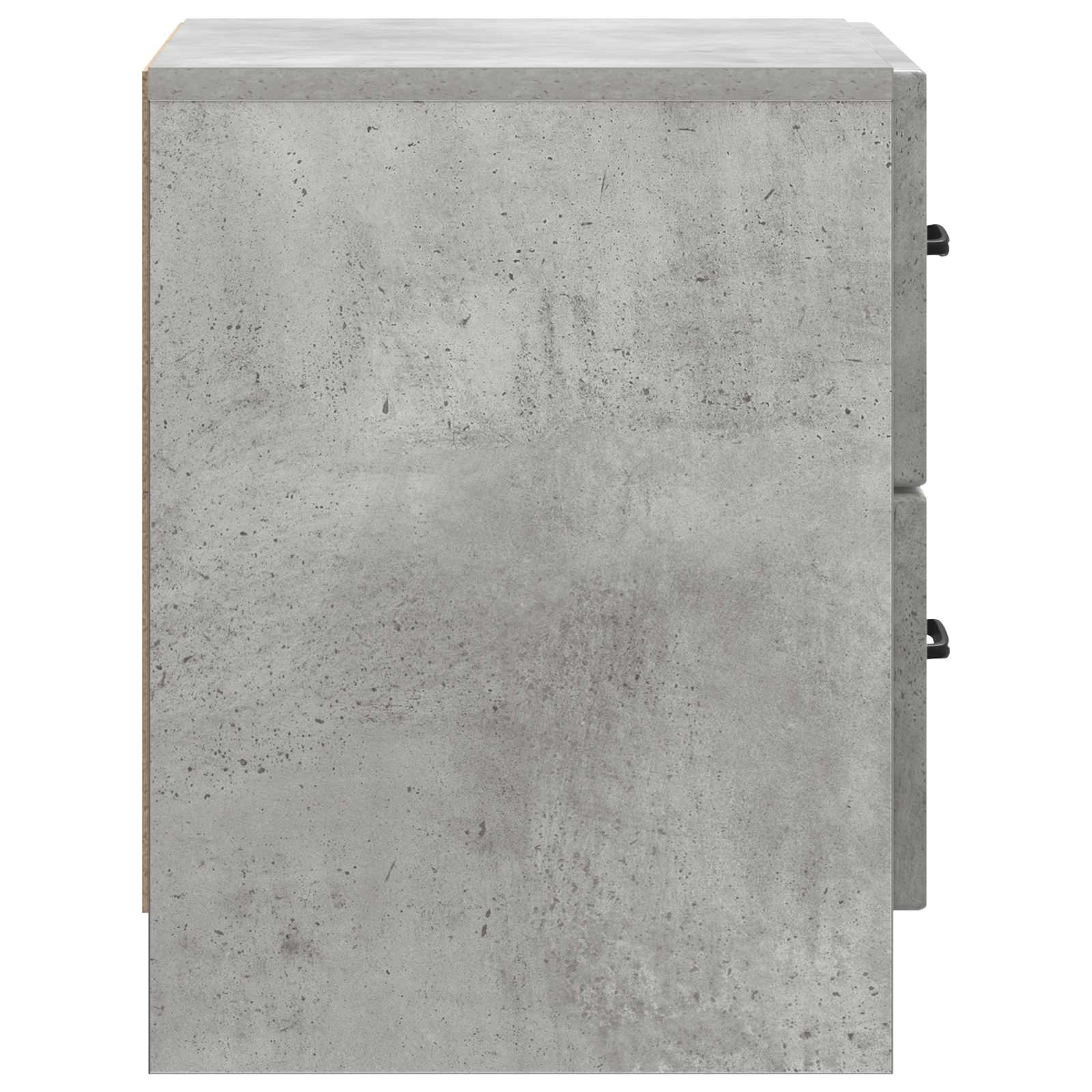 Noční Skříňka 2 Pcs Betonově Šedá 43 X 34,5 X 44,5 Cm