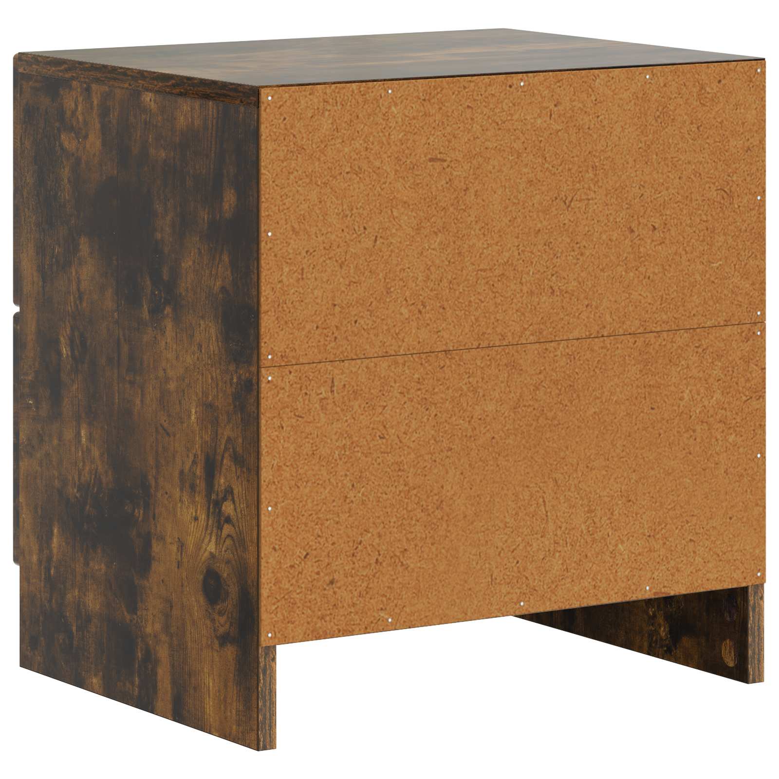 Noční Skříňka Kouřový Dub 43 X 34,5 X 44,5 Cm Kompozitní Dřevo