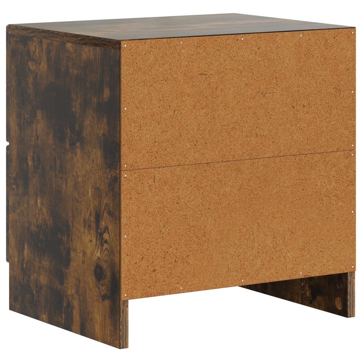Noční Skříňka Se Zásuvkou 2 Pcs Kouřový Dub 43 X 34,5 X 44,5 Cm
