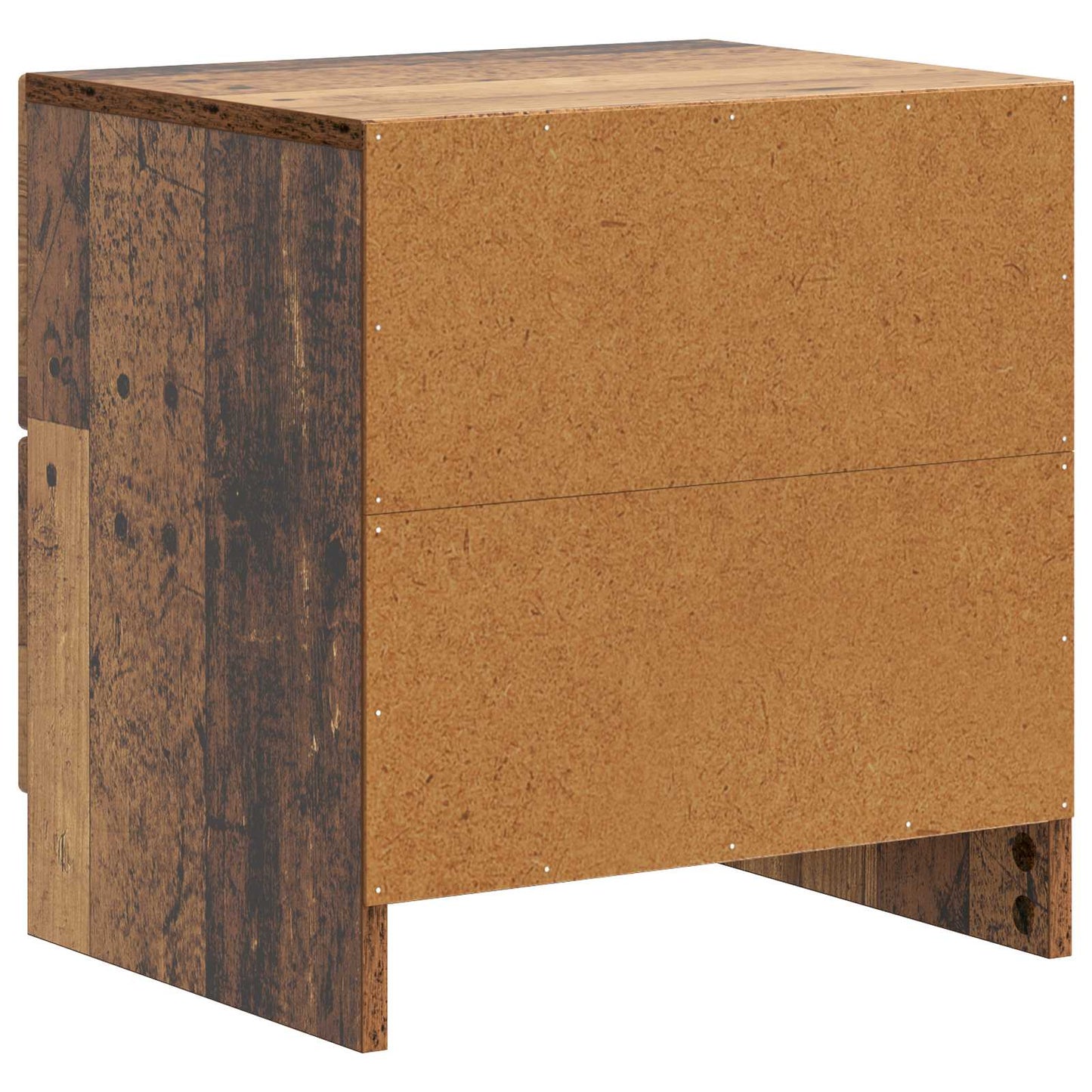 Noční Skříňka Se Zásuvkou 2 Pcs Staré Dřevo 43 X 34,5 X 44,5 Cm