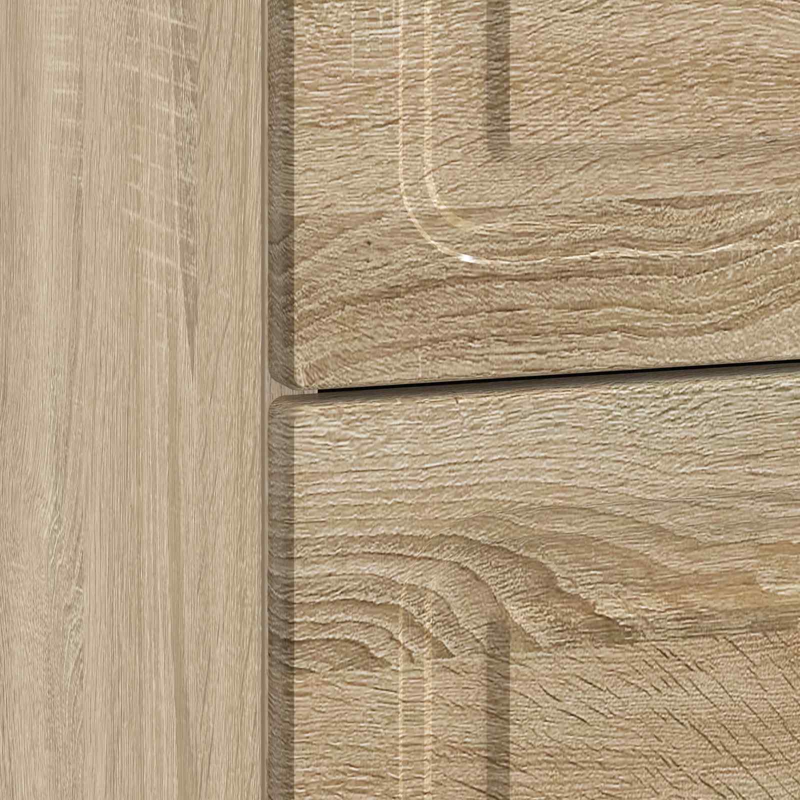 Noční Skříňka Dub Sonoma 62 X 34,5 X 44,5 Cm Kompozitní Dřevo