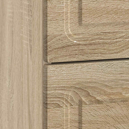 Noční Skříňka Dub Sonoma 62 X 34,5 X 44,5 Cm Kompozitní Dřevo