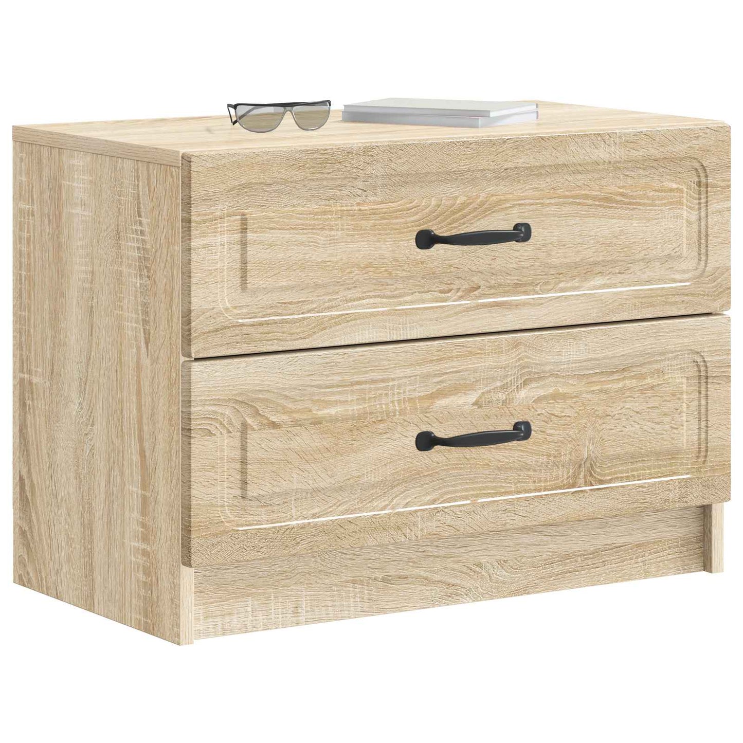 Noční Skříňka Dub Sonoma 62 X 34,5 X 44,5 Cm Kompozitní Dřevo