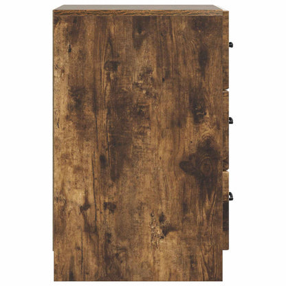 Noční Skříňka Kouřový Dub 43 X 41 X 63,5 Cm Kompozitní Dřevo
