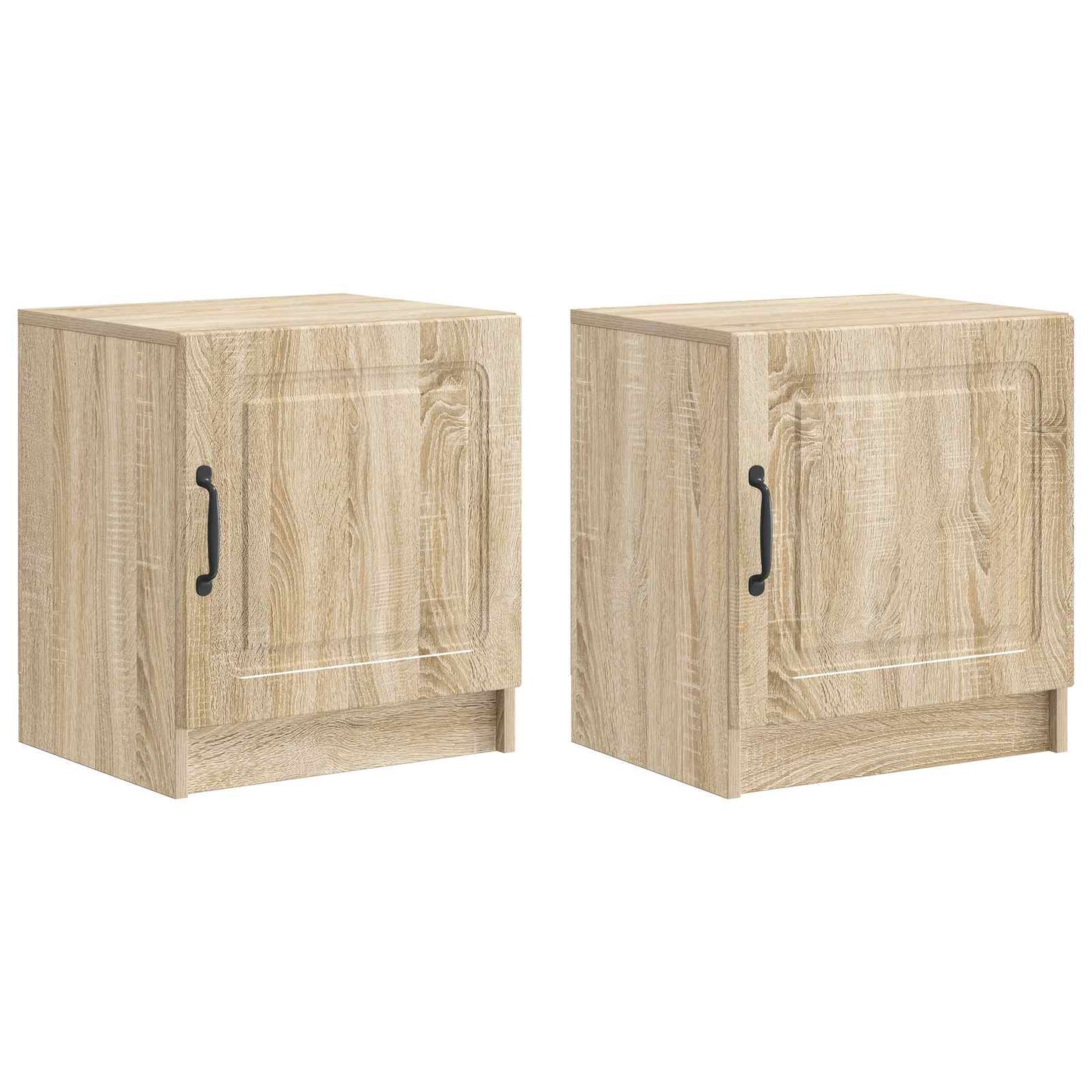 Noční Skříňka 2 Pcs Dub Sonoma 43 X 34,5 X 47 Cm