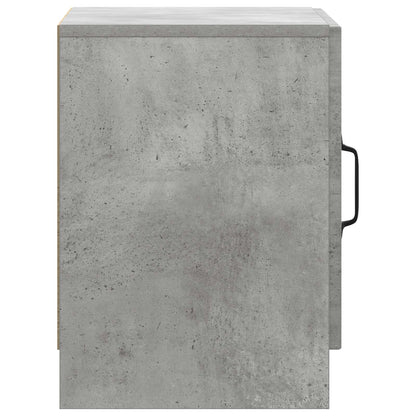 Noční Skříňka Betonově Šedá 43 X 34,5 X 47 Cm Kompozitní Dřevo
