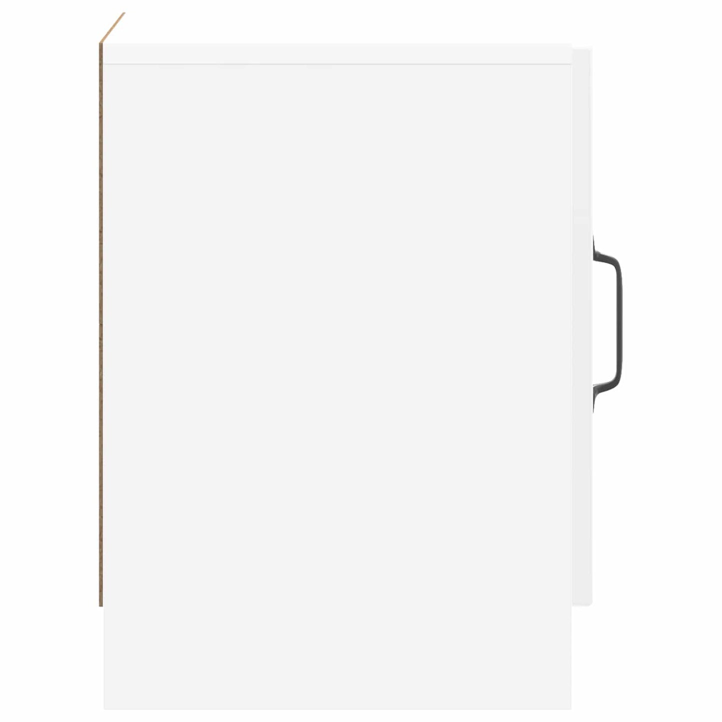 Noční Skříňka 2 Pcs Bílá S Vysokým Leskem 43 X 34,5 X 47 Cm