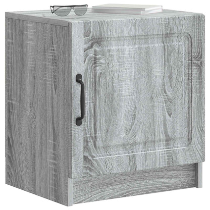 Noční Skříňka 2 Pcs Šedá Sonoma 43 X 34,5 X 47 Cm