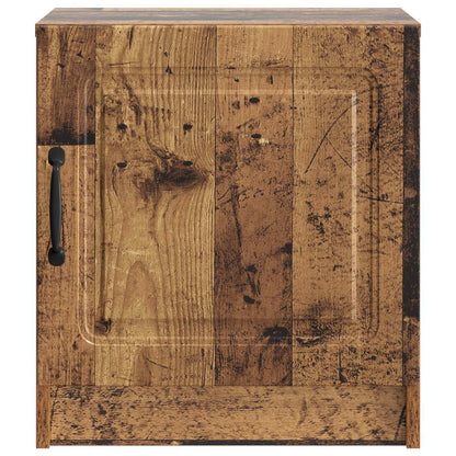 Noční Skříňka 2 Pcs Staré Dřevo 43 X 34,5 X 47 Cm