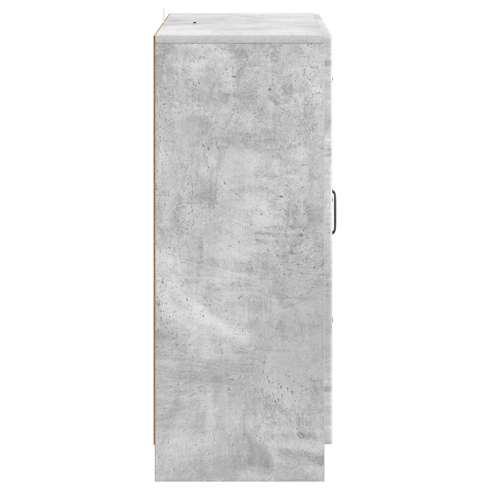Servírovací Skříň Se Zásuvkou Betonově Šedá 66 X 34,5 X 87 Cm