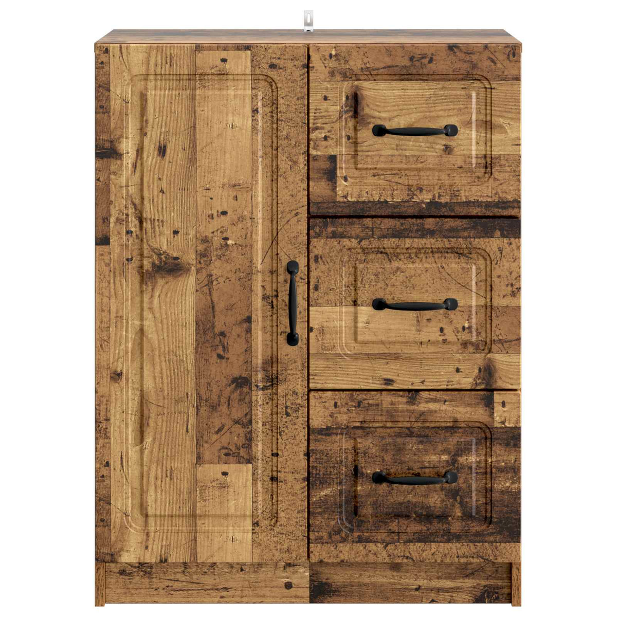 Servírovací Skříň Se Zásuvkou Staré Dřevo 66 X 34,5 X 87 Cm