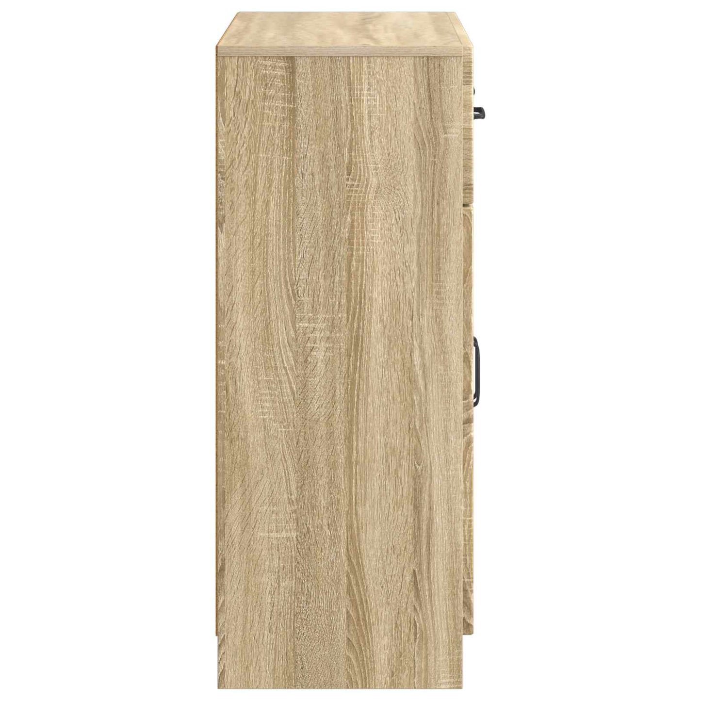 Servírovací Skříň Dub Sonoma 66 X 34,5 X 87 Cm Kompozitní Dřevo