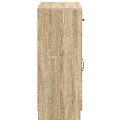 Servírovací Skříň Dub Sonoma 66 X 34,5 X 87 Cm Kompozitní Dřevo