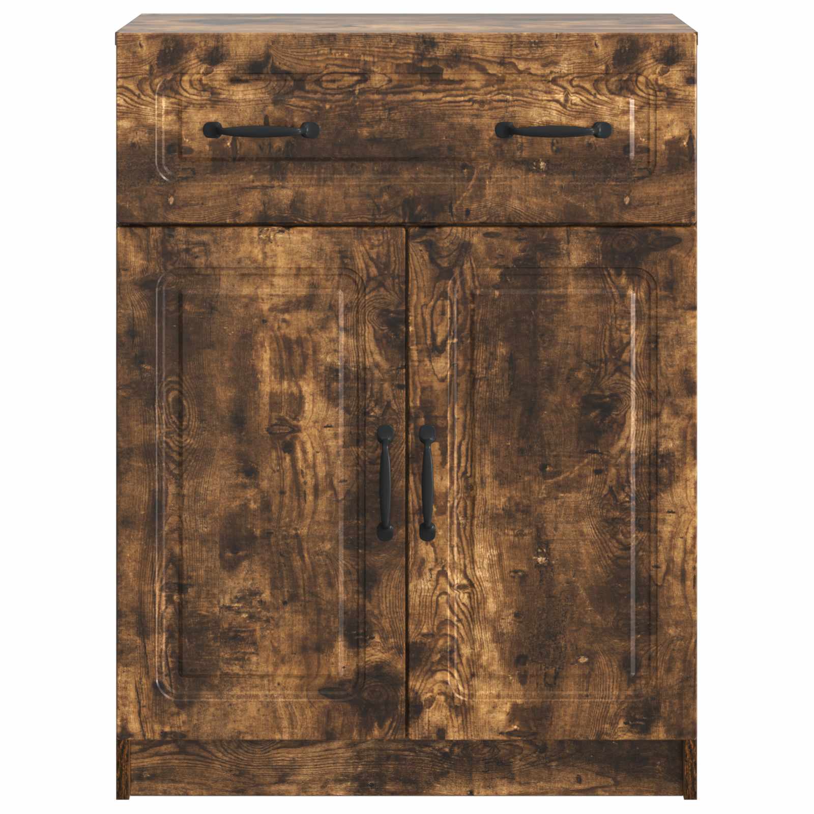 Servírovací Skříň Se Zásuvkou Kouřový Dub 66 X 34,5 X 87 Cm