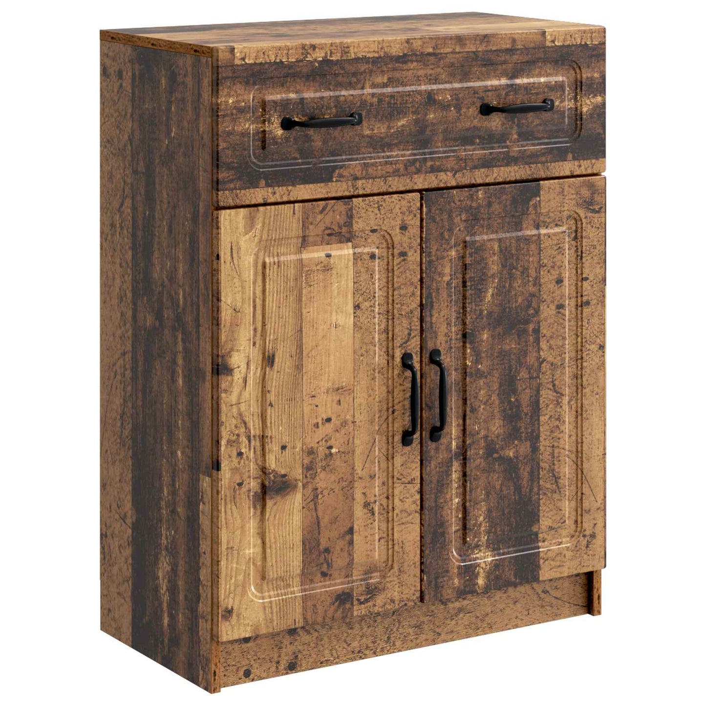 Servírovací Skříň Se Zásuvkou Staré Dřevo 66 X 34,5 X 87 Cm