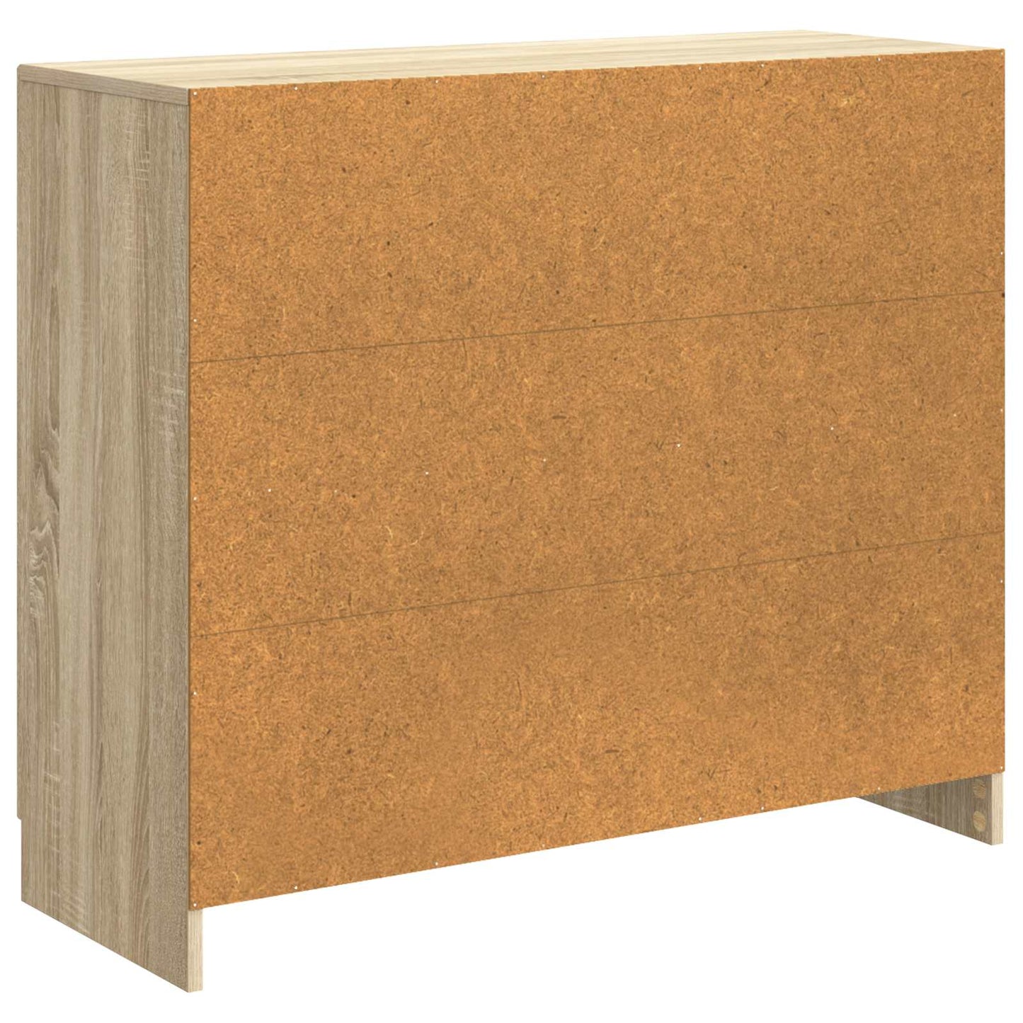 Servírovací Skříň Dub Sonoma 89 X 34,5 X 77 Cm Kompozitní Dřevo