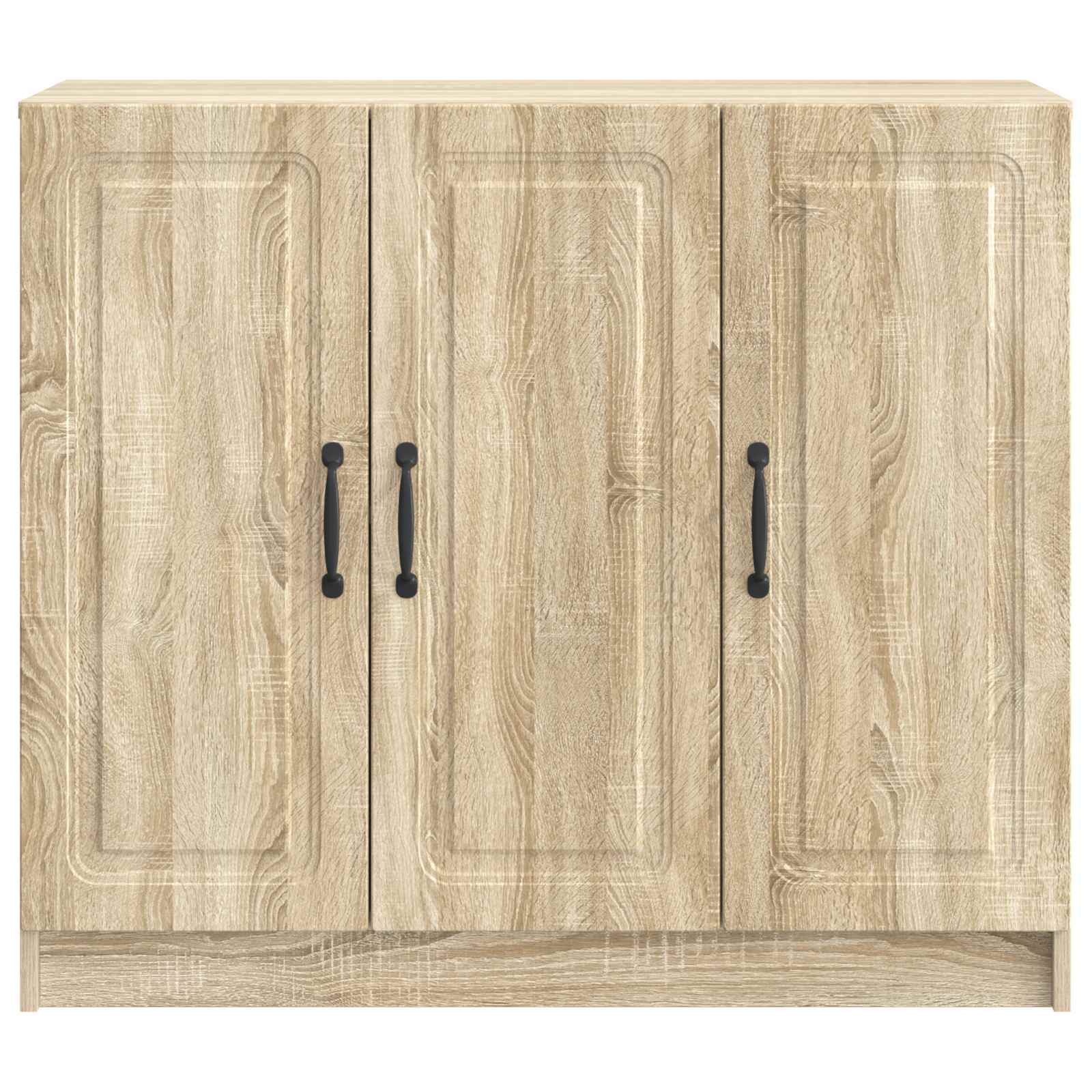Servírovací Skříň Dub Sonoma 89 X 34,5 X 77 Cm Kompozitní Dřevo