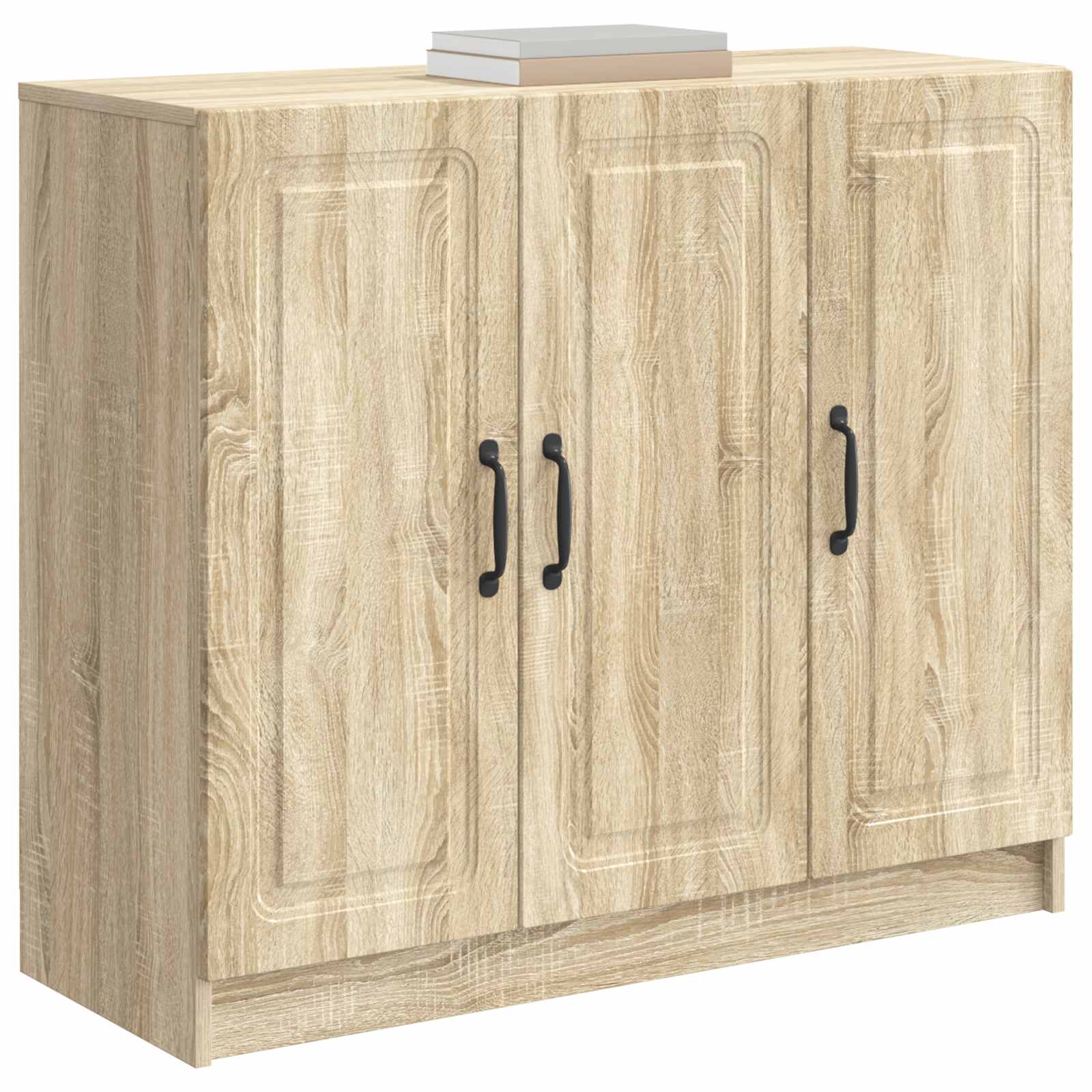 Servírovací Skříň Dub Sonoma 89 X 34,5 X 77 Cm Kompozitní Dřevo