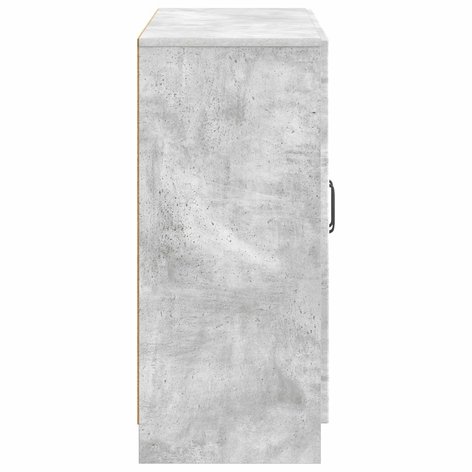 Servírovací Skříň Betonově Šedá 89 X 34,5 X 77 Cm