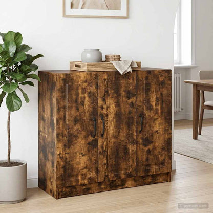 Servírovací Skříň Kouřový Dub 89 X 34,5 X 77 Cm